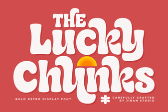 Lucky Chunks Font: Bold Chunky Typography for Creative Designs