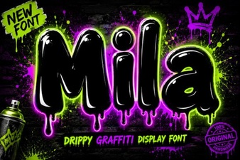 Mila Font - Bold and Stylish Display Typeface for Creative Projects