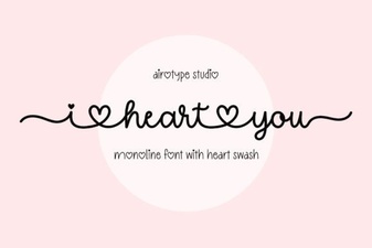 I Heart You Font: Creative Ideas for Love-Themed Designs
